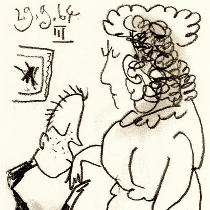 Picasso: Loving Couple III 29.9.64 Art G S Pawn