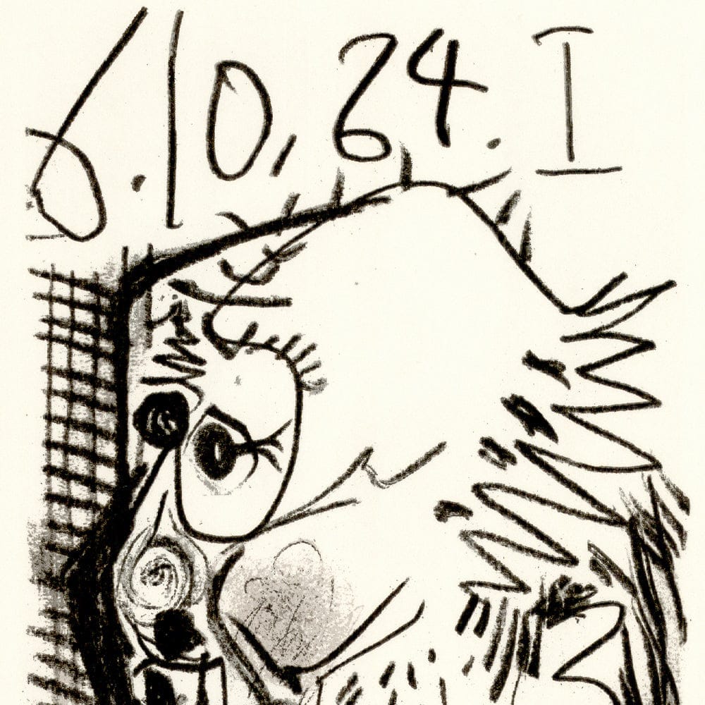 Picasso: Portrait of Man I 6.10.64 Art G S Pawn