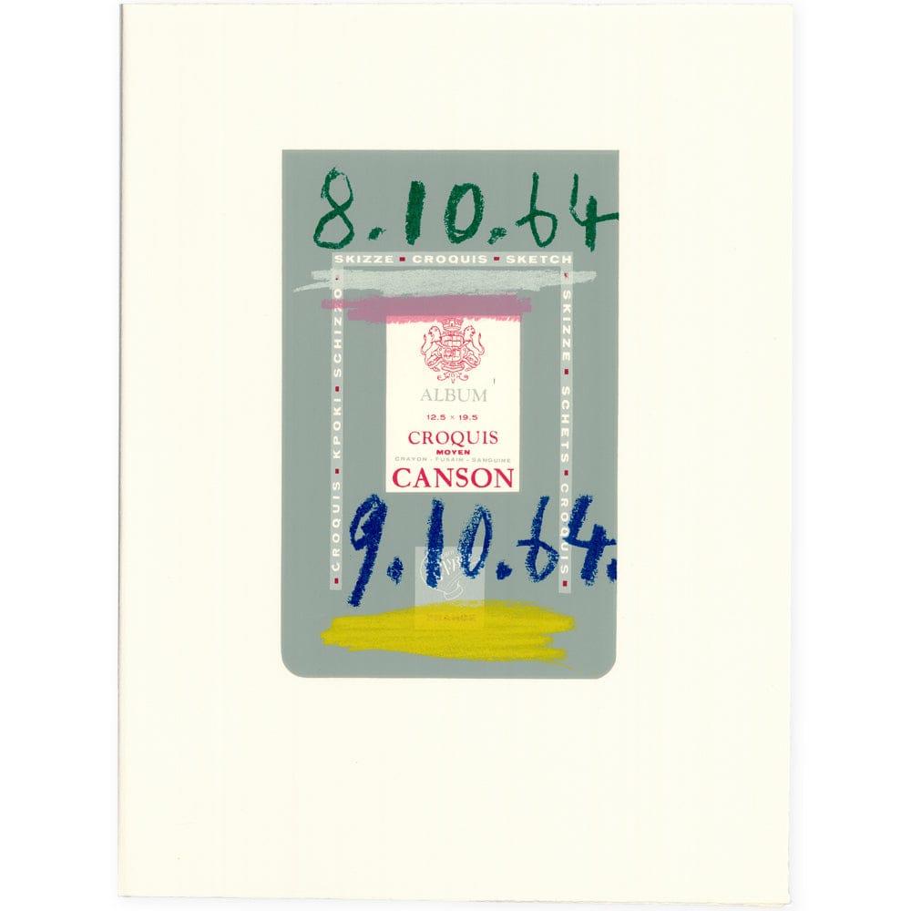 Picasso: Croquis Canson Album Cover III Art G S Pawn