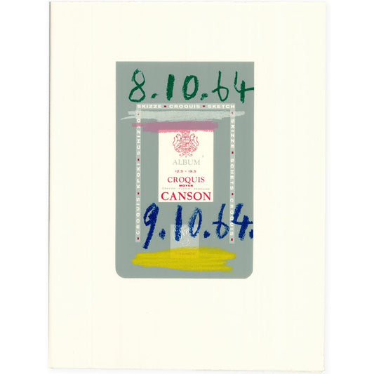 Picasso: Croquis Canson Album Cover III Art G S Pawn