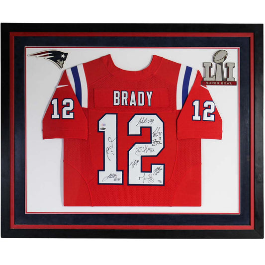 Brady & Friends Signed Jersey Memorabilia