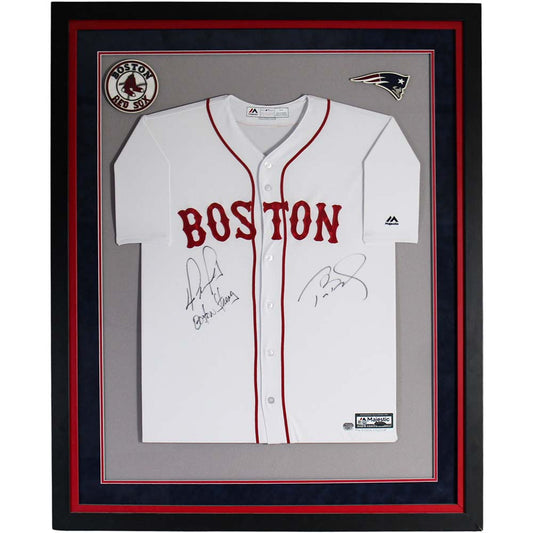 Brady & Ortiz Signed Baseball Jersey Memorabilia