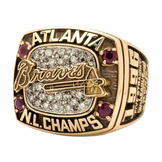 1996 MLB Atlanta Braves NL Championship Ring thumbnail