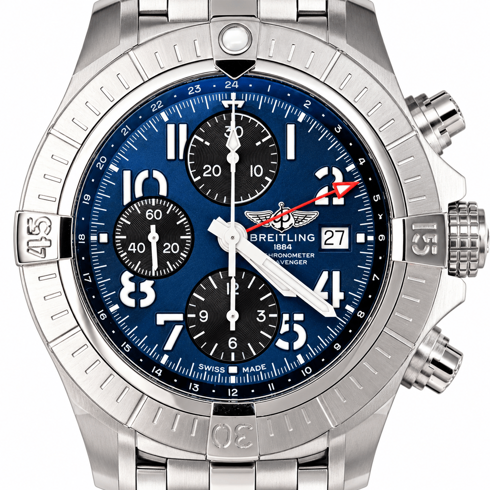 Breitling Avenger Chronograph GMT Stainless Steel Watch A24315
Gold & Silver Pawn Shop