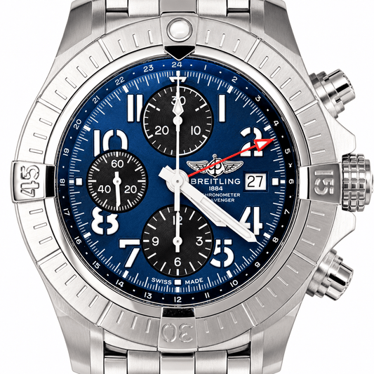 Breitling Avenger Chronograph GMT Stainless Steel Watch A24315
Gold & Silver Pawn Shop