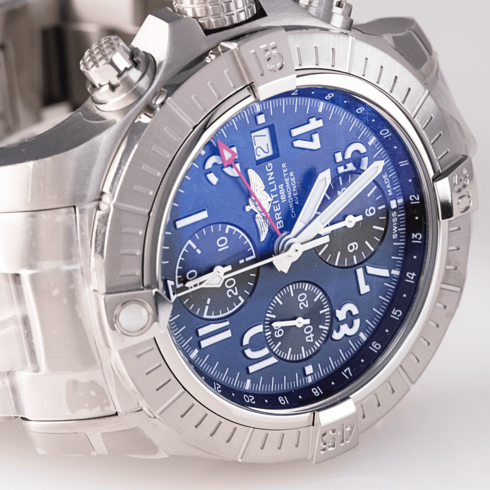 Breitling Avenger Chronograph GMT Stainless Steel Watch A24315
Gold & Silver Pawn Shop