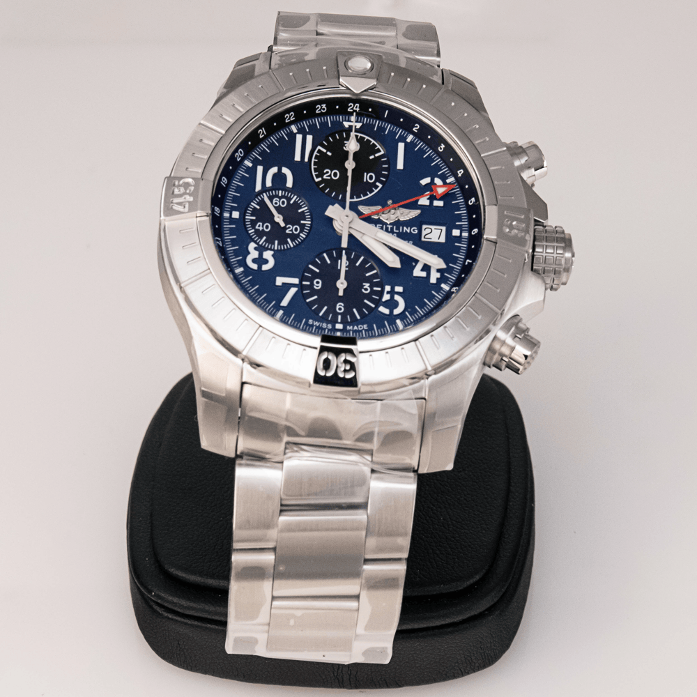 Breitling Avenger Chronograph GMT Stainless Steel Watch A24315
Gold & Silver Pawn Shop