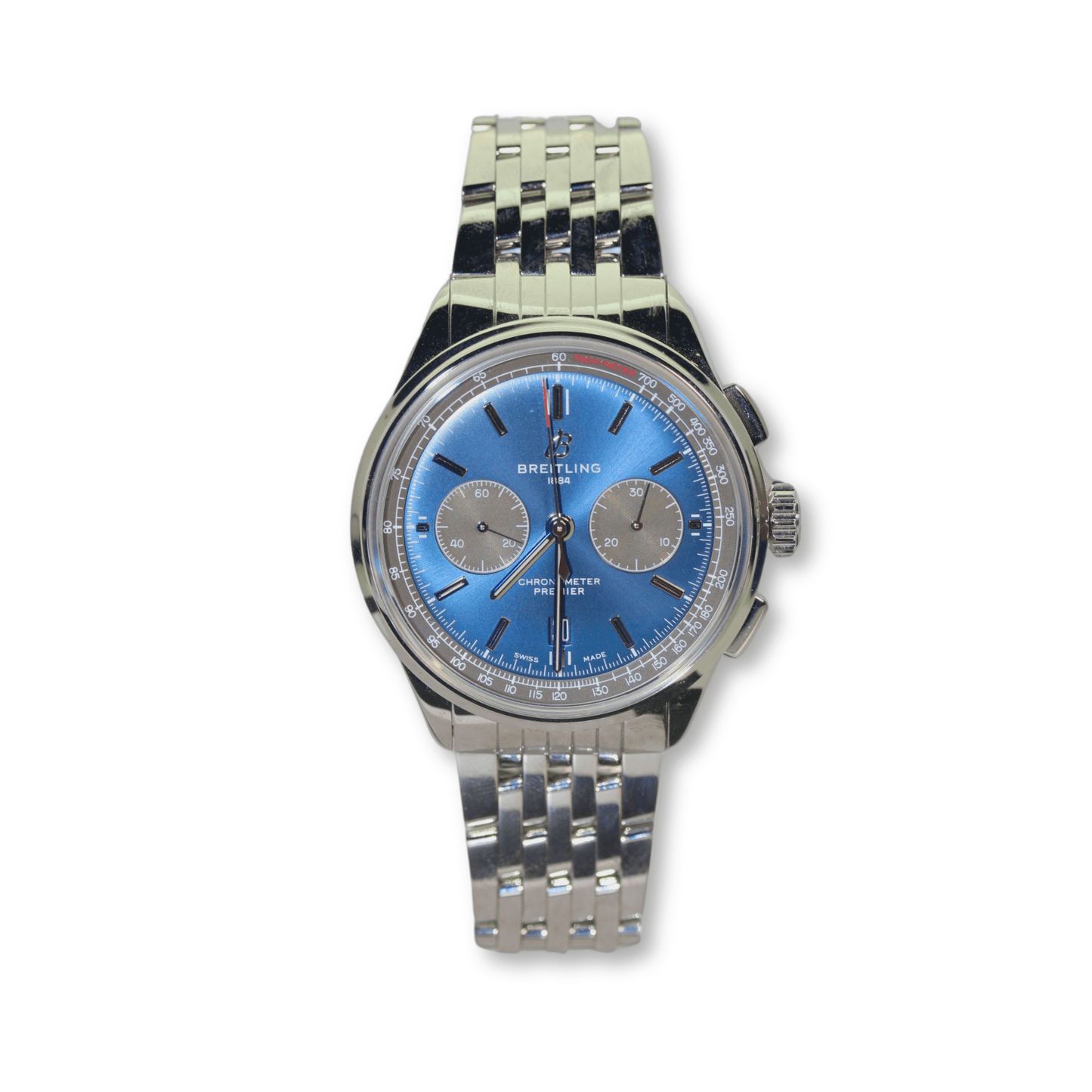 Breitling Premier B01 Chronometer Stainless Steel Wristwatch