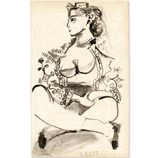 Picasso: Odalisque II 21.11.55 Art G S Pawn