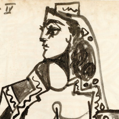 Picasso: Odalisque IV 21.11.55 Art G S Pawn