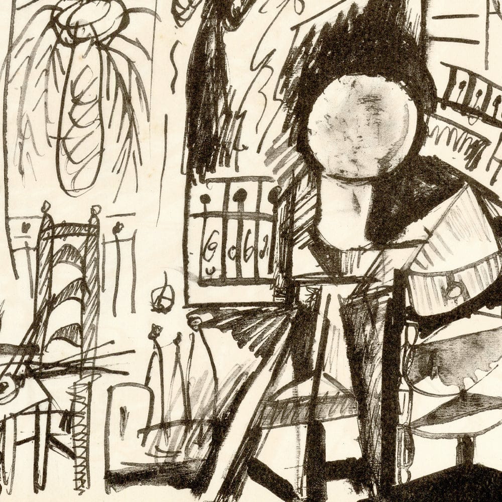 Picasso: Californie Studio Study IV 3.11.55 Art G S Pawn