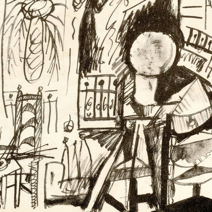 Picasso: Californie Studio Study IV 3.11.55 Art G S Pawn