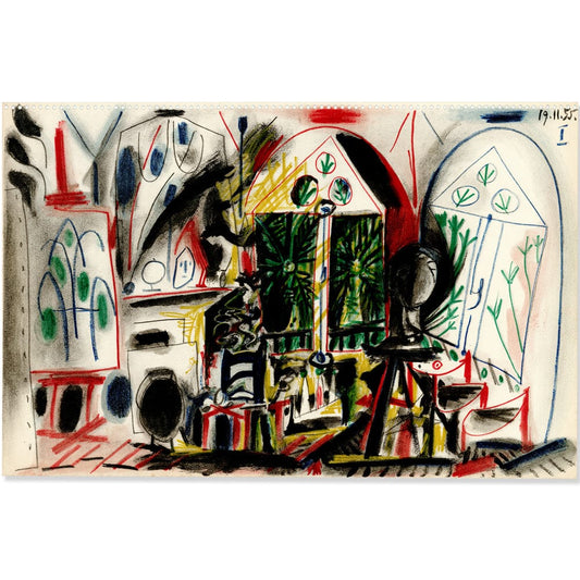 Picasso: Californie Studio Study I 19.11.55 Art G S Pawn
