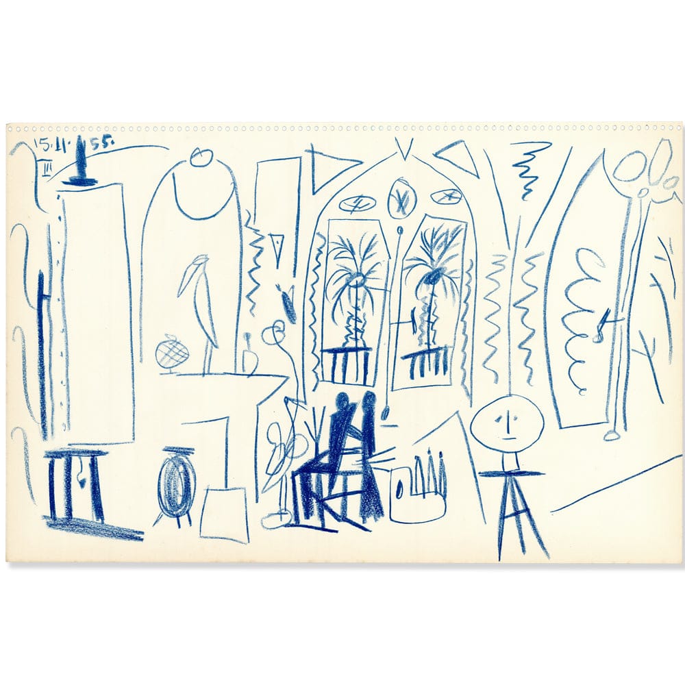Picasso: Californie Studio Study III 15.11.55 Art G S Pawn
