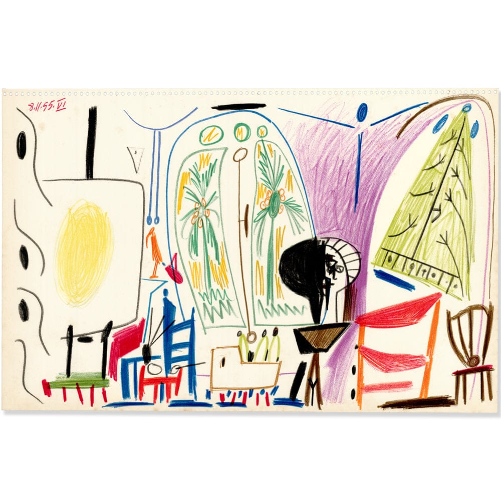 Picasso: Californie Studio Study VI 8.11.55 Art G S Pawn