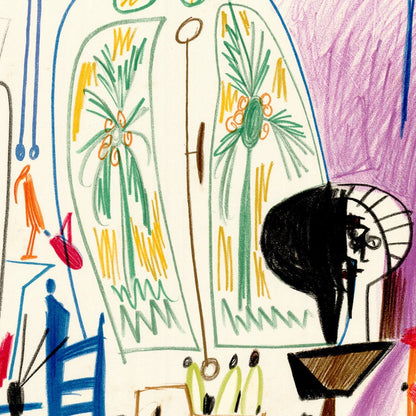 Picasso: Californie Studio Study VI 8.11.55 Art G S Pawn