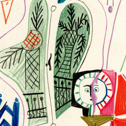 Picasso: Californie Studio Study IV 8.11.55 Art G S Pawn