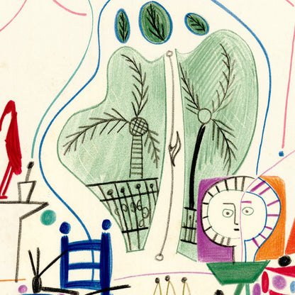 Picasso: Californie Studio Study III 8.11.55 Art G S Pawn