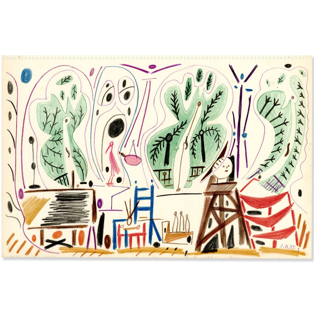 Picasso: Californie Studio Study I 8.11.55 Art G S Pawn