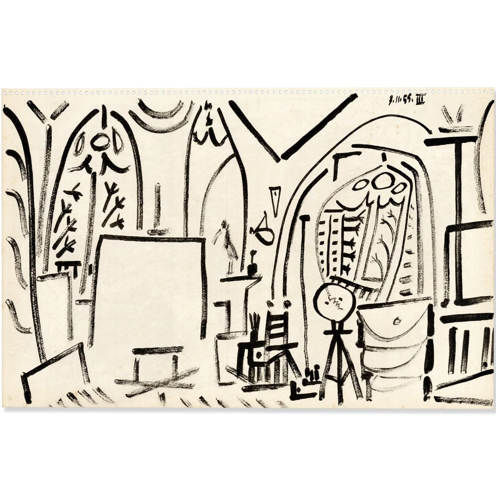 Picasso: Californie Studio Study III 3.11.55 Art G S Pawn