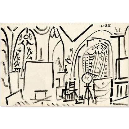 Picasso: Californie Studio Study III 3.11.55 Art G S Pawn