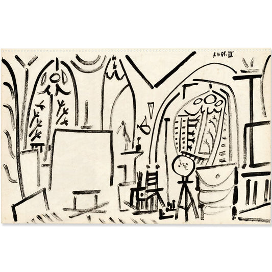Picasso: Californie Studio Study III 3.11.55 Art G S Pawn