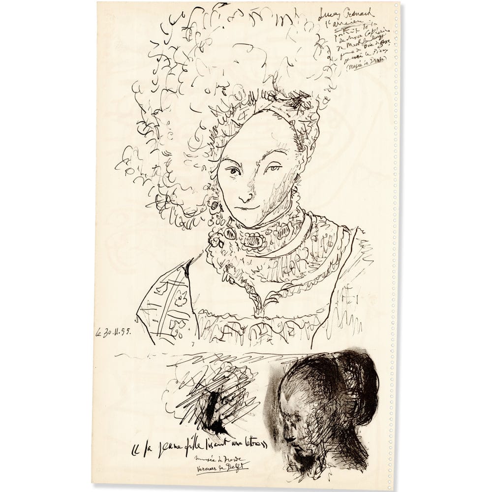 Picasso: Portrait of a Princess after Lucas Cranach Art G S Pawn