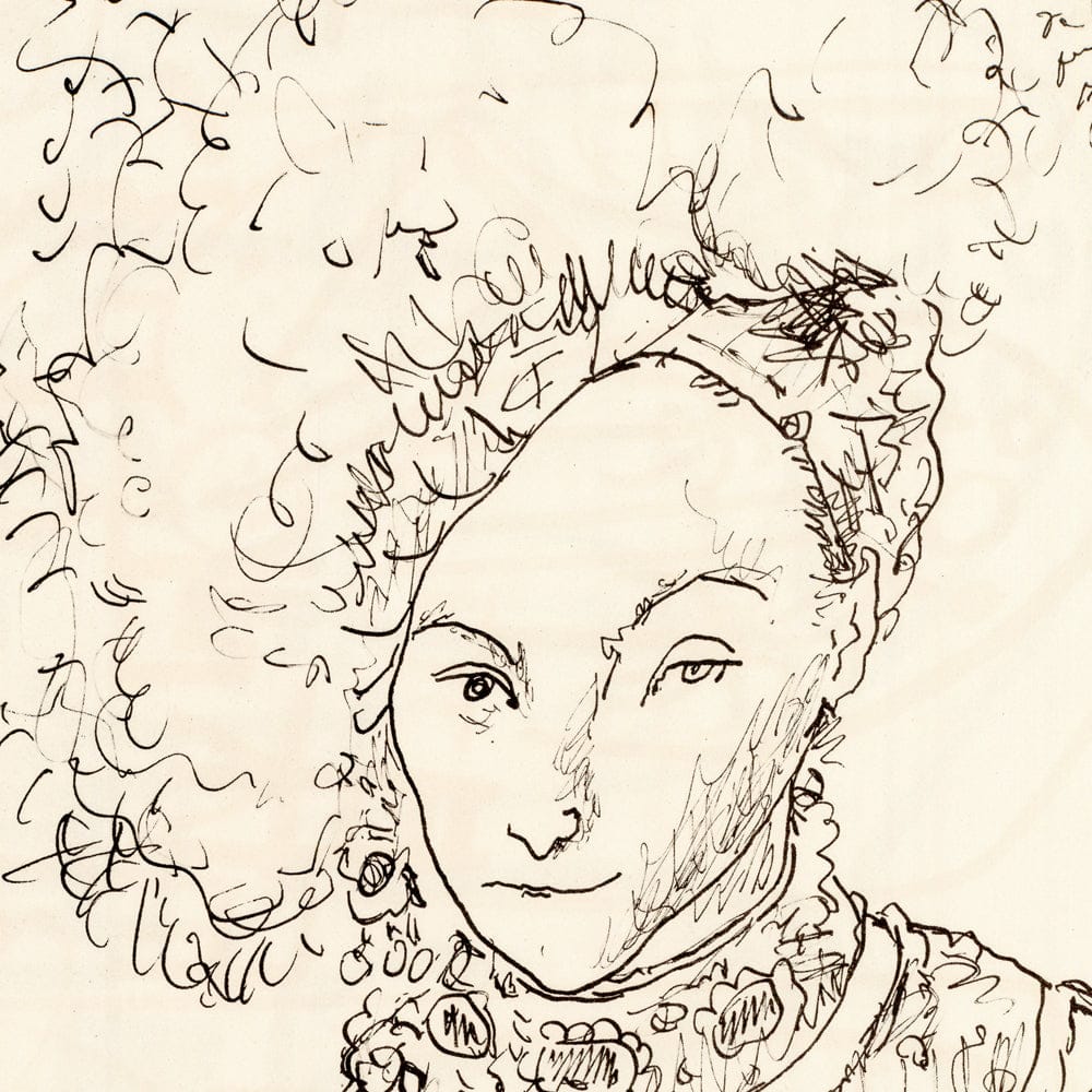 Picasso: Portrait of a Princess after Lucas Cranach Art G S Pawn