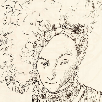 Picasso: Portrait of a Princess after Lucas Cranach Art G S Pawn