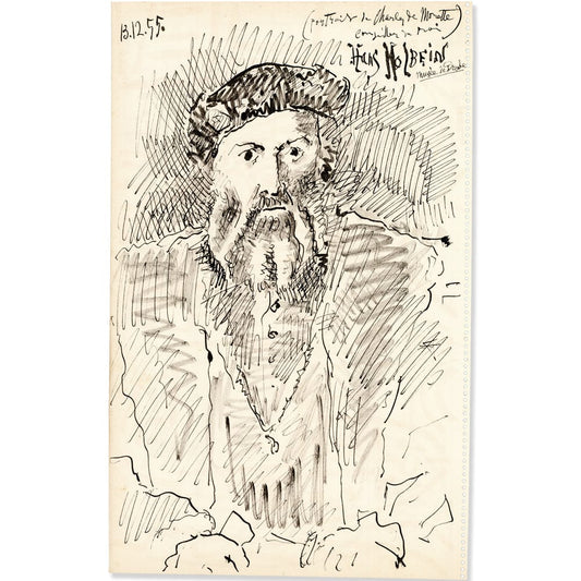 Picasso: Portrait after Hans Holbein Art G S Pawn