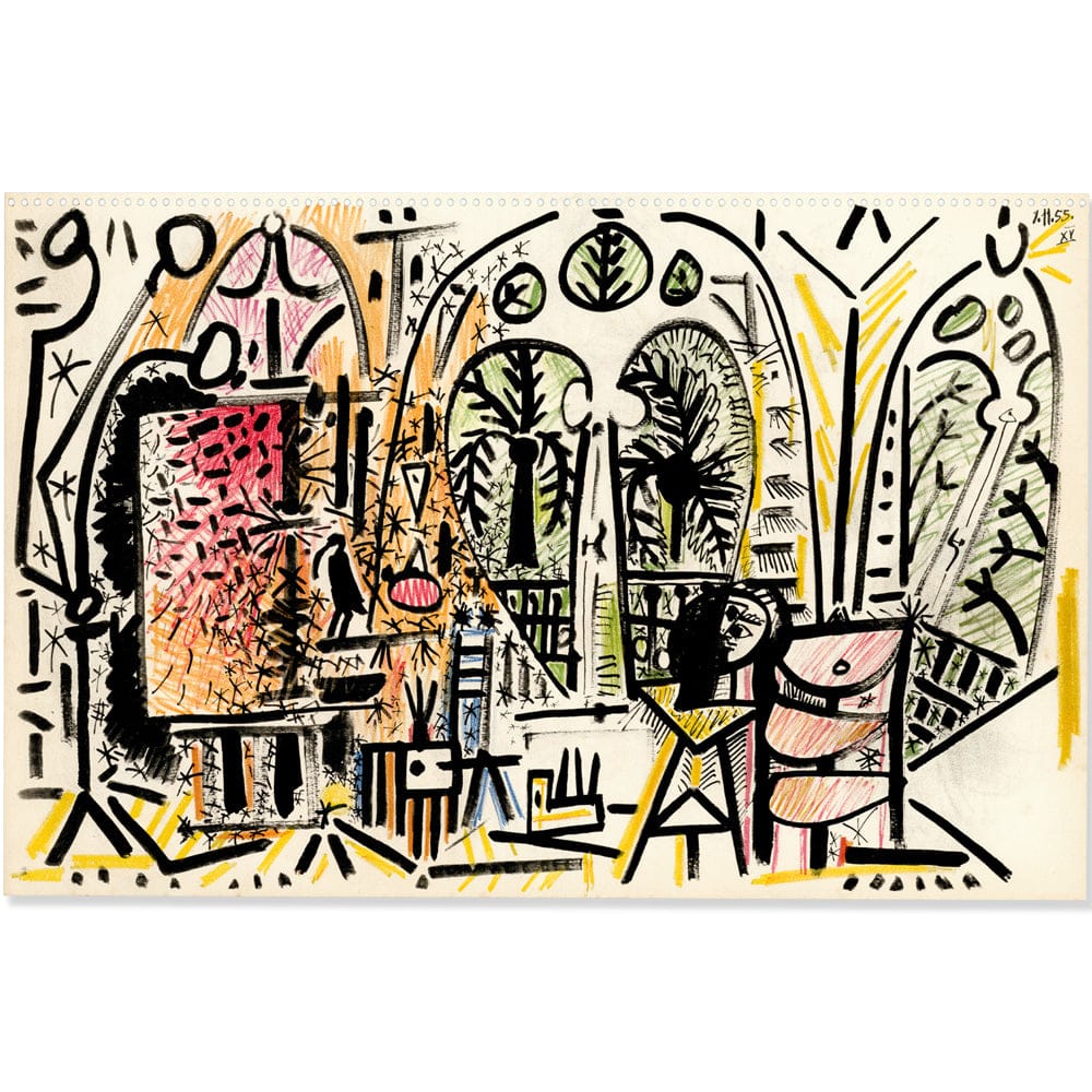 Picasso: Californie Studio Study XV 1.11.55 Art G S Pawn