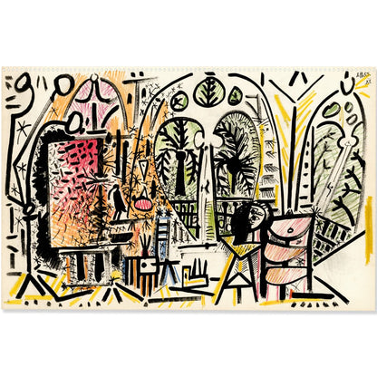 Picasso: Californie Studio Study XV 1.11.55 Art G S Pawn