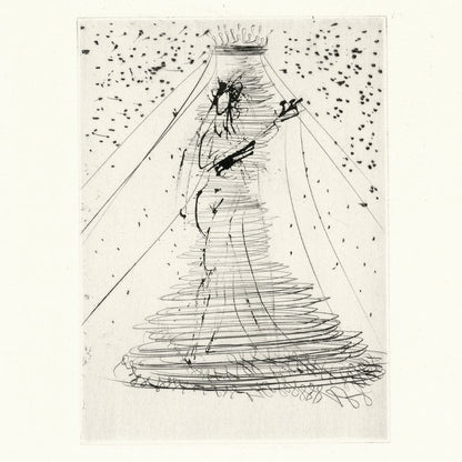 Salvador Dalí: Untitled Vignette 6, "Les Amours de Cassandre," 1968 Art G S Pawn