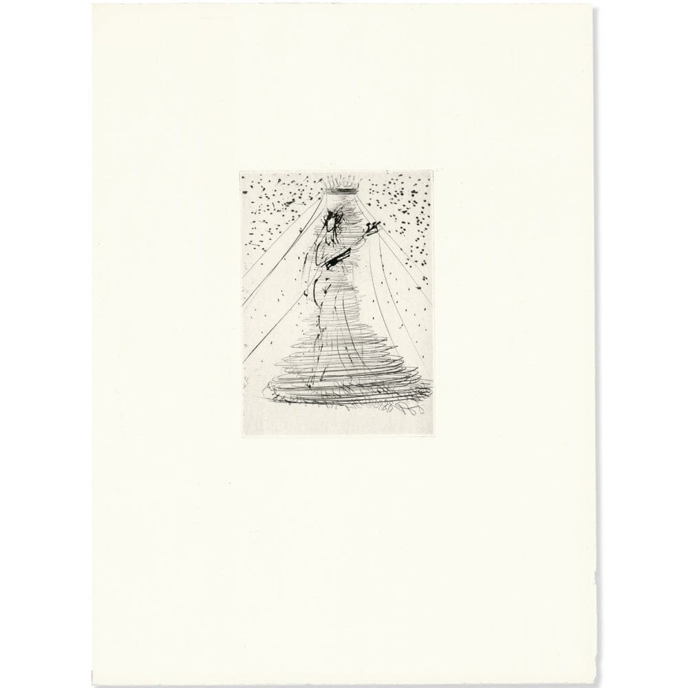 Salvador Dalí: Untitled Vignette 6, "Les Amours de Cassandre," 1968 Art G S Pawn