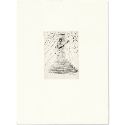 Salvador Dalí: Untitled Vignette 6, "Les Amours de Cassandre," 1968 Art G S Pawn