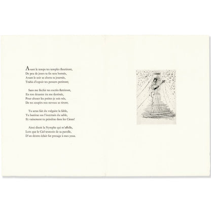 Salvador Dalí: Untitled Vignette 6, "Les Amours de Cassandre," 1968 Art G S Pawn