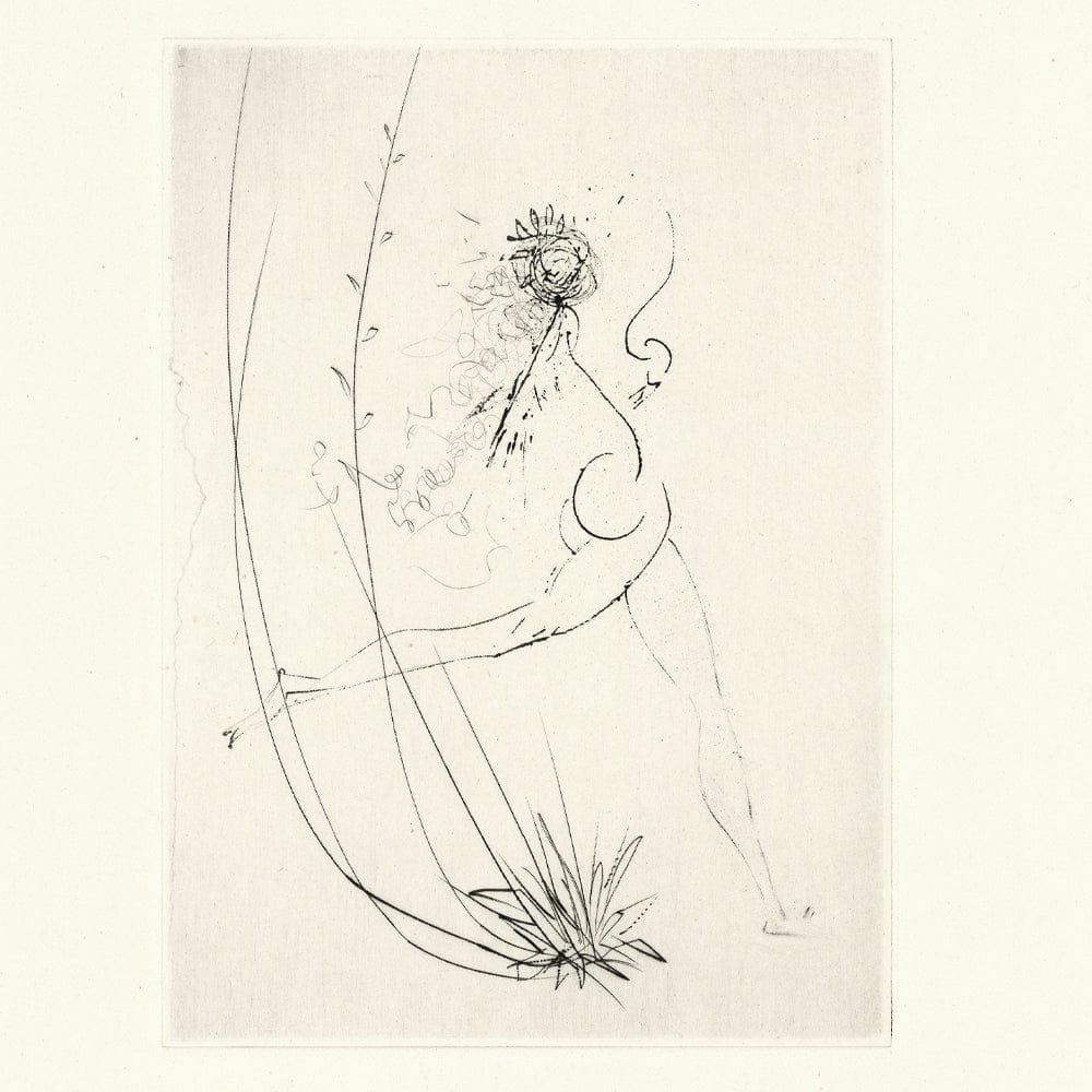 Salvador Dalí: Untitled Vignette 4, "Les Amours de Cassandre," 1968 Art G S Pawn