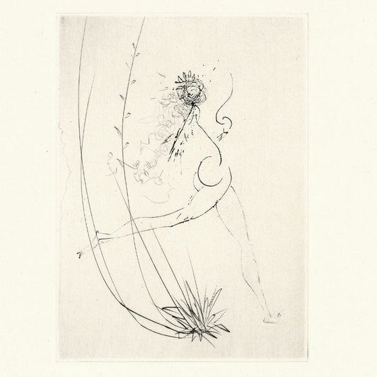 Salvador Dalí: Untitled Vignette 4, "Les Amours de Cassandre," 1968 Art G S Pawn