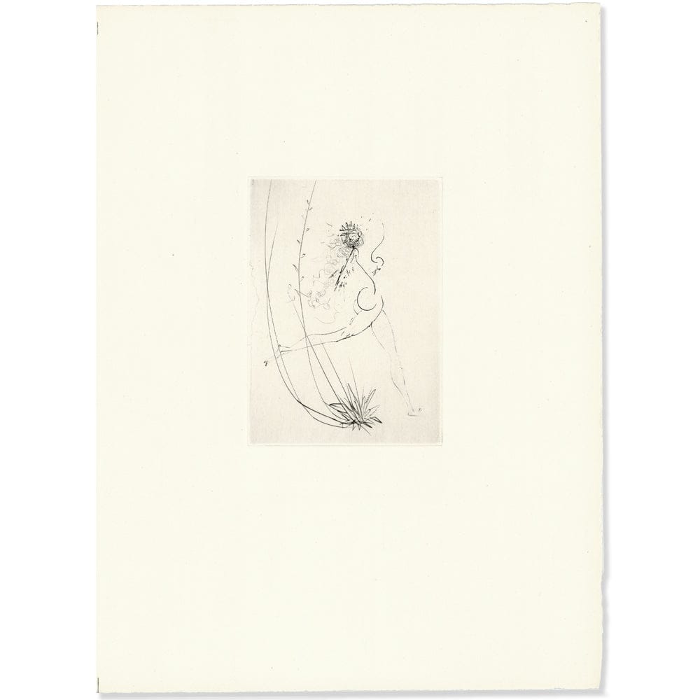 Salvador Dalí: Untitled Vignette 4, "Les Amours de Cassandre," 1968 Art G S Pawn