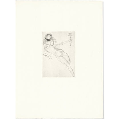 Salvador Dalí: Untitled Vignette 8, "Les Amours de Cassandre," 1968 Art G S Pawn