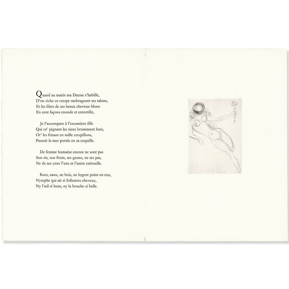 Salvador Dalí: Untitled Vignette 8, "Les Amours de Cassandre," 1968 Art G S Pawn