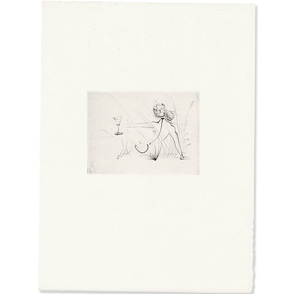 Salvador Dalí: Untitled Vignette 2, "Les Amours de Cassandre," 1968 Art G S Pawn