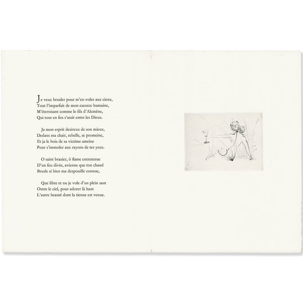 Salvador Dalí: Untitled Vignette 2, "Les Amours de Cassandre," 1968 Art G S Pawn