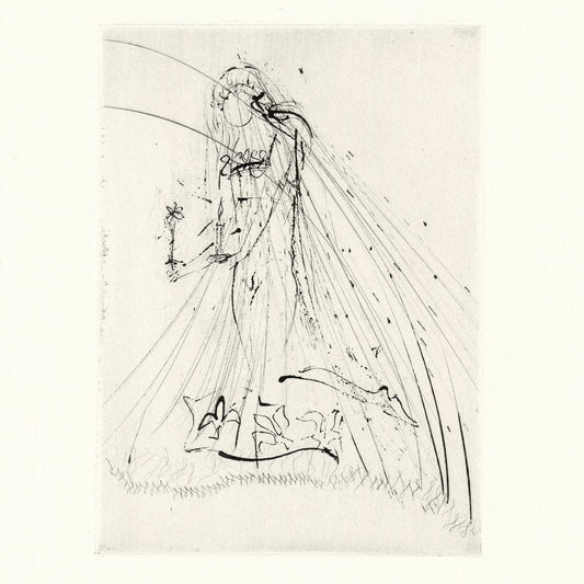 Salvador Dalí: Untitled Vignette 1, "Les Amours de Cassandre," 1968 Art G S Pawn