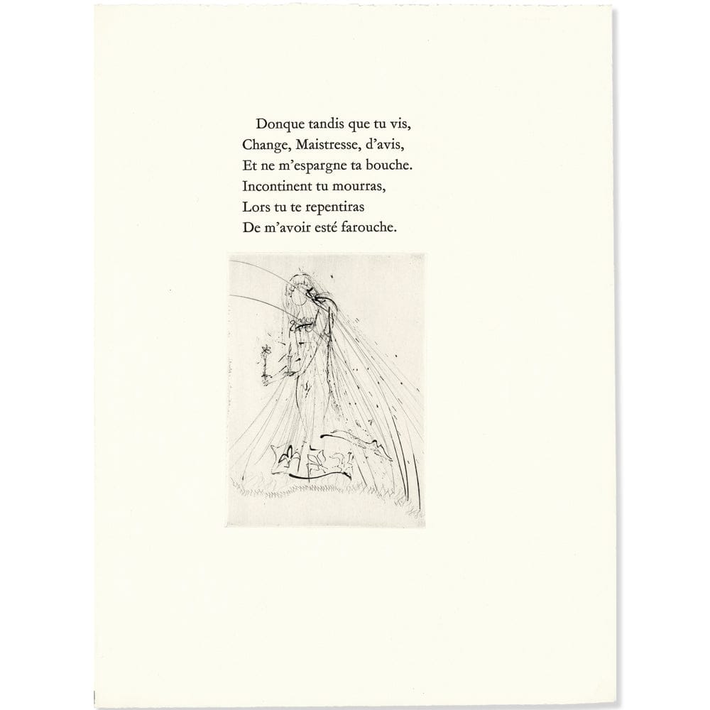 Salvador Dalí: Untitled Vignette 1, "Les Amours de Cassandre," 1968 Art G S Pawn