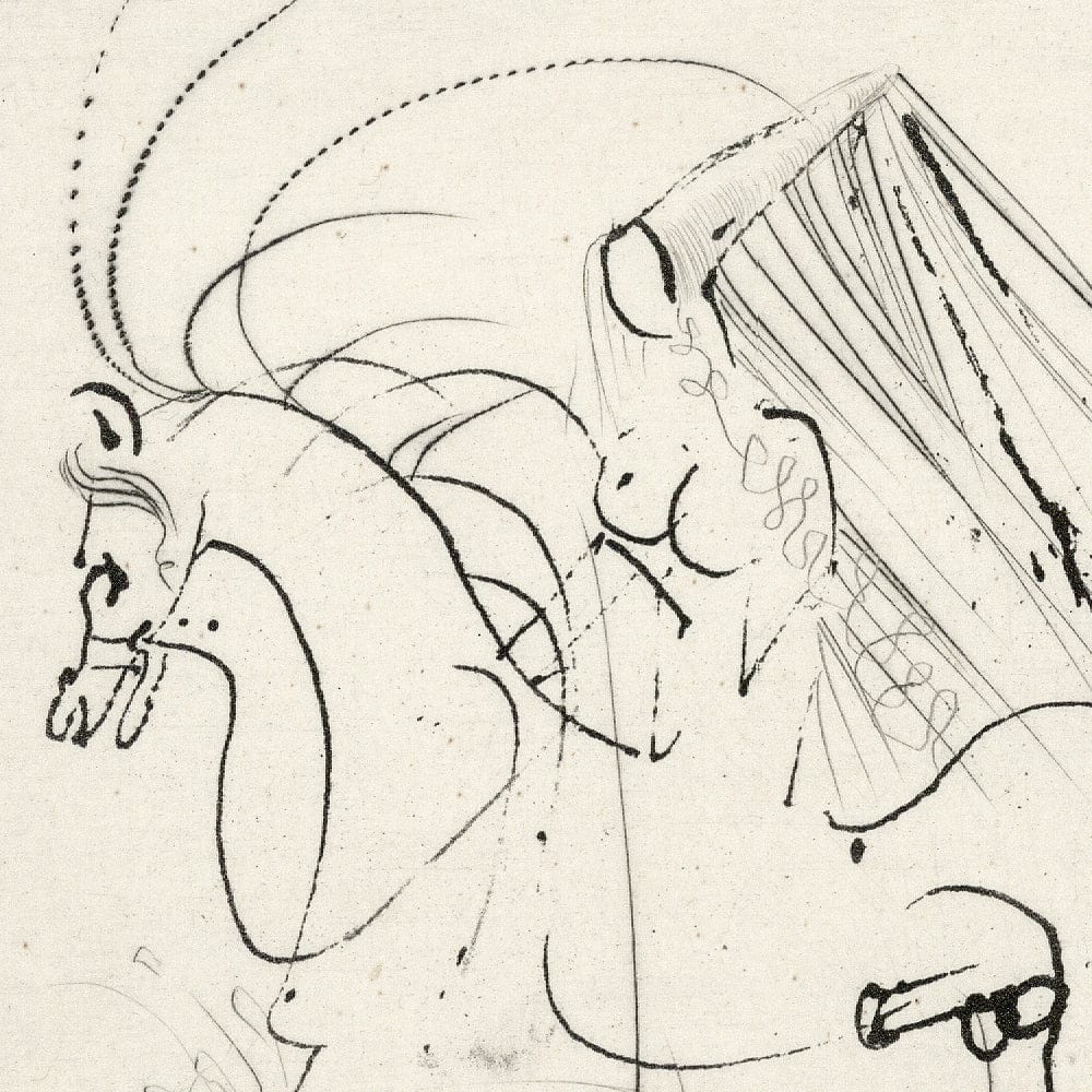 Salvador Dalí: Untitled Vignette 7, "Les Amours de Cassandre," 1968 Art G S Pawn