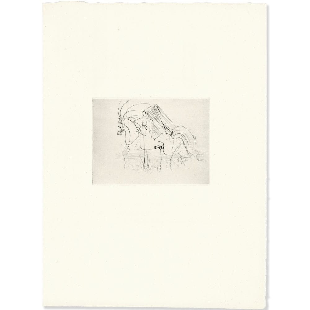 Salvador Dalí: Untitled Vignette 7, "Les Amours de Cassandre," 1968 Art G S Pawn