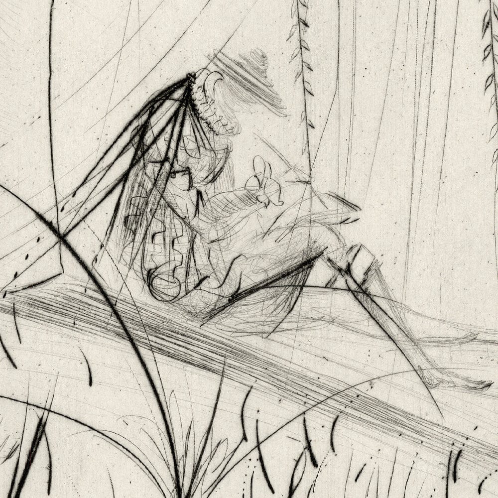 Salvador Dalí: La Saule Pleureur, "Les Amours de Cassandre," 1968 Art G S Pawn