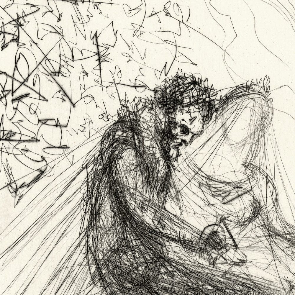 Salvador Dalí: Le Couple à la Bougie, "Les Amours de Cassandre," 1968 Art G S Pawn