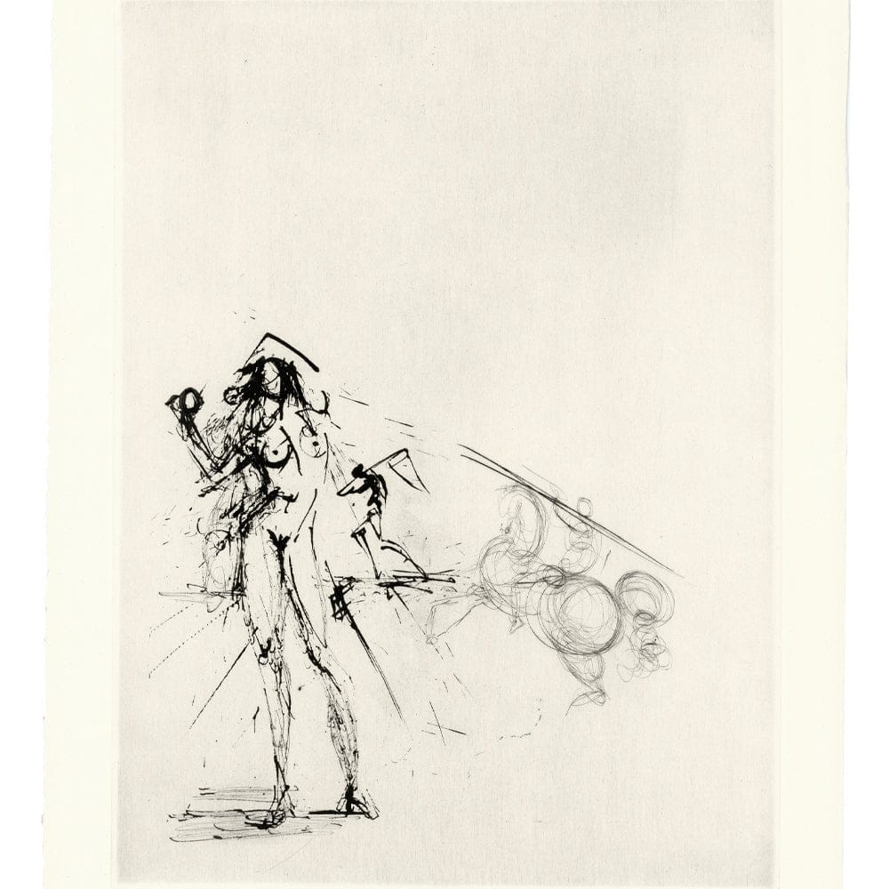 Salvador Dalí: Le Pêcheur, "Les Amours de Cassandre," 1968 Art G S Pawn